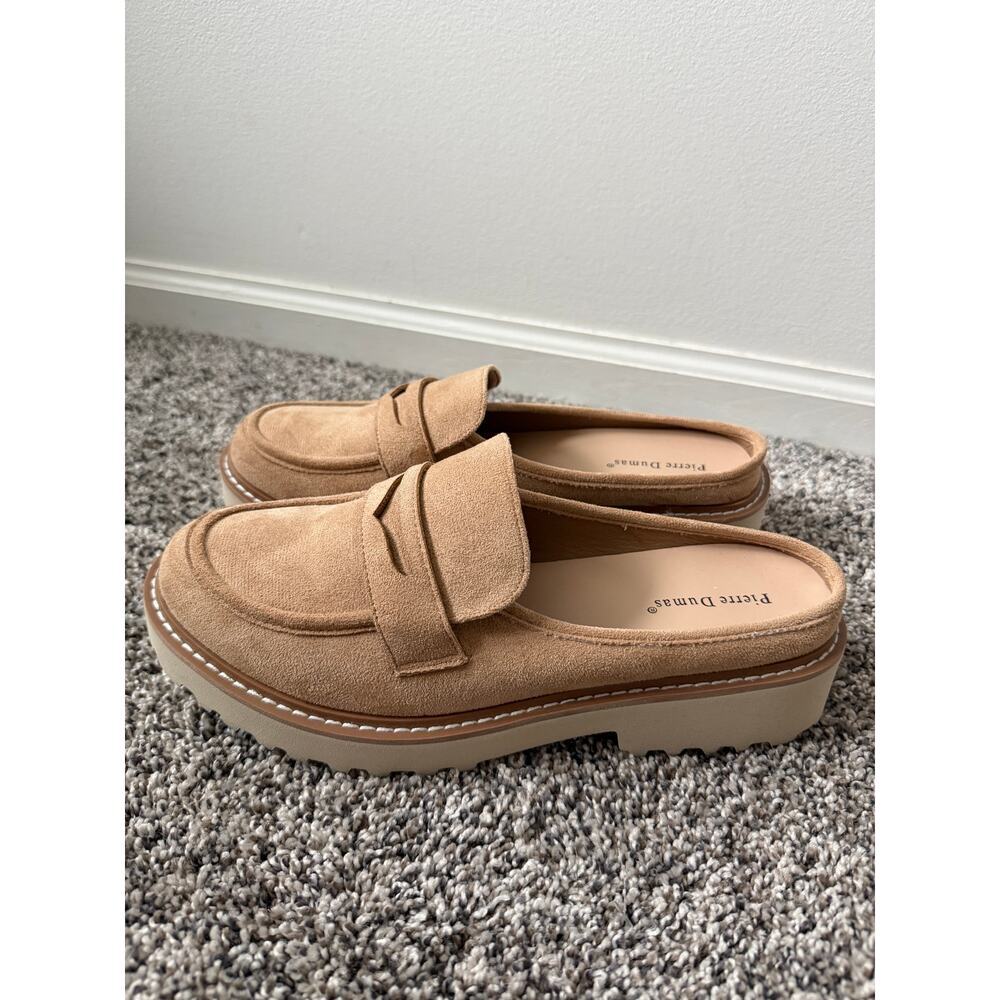 Pierre Dumas Burnished Oxford Mule women's size 10 - Picture 2 of 6